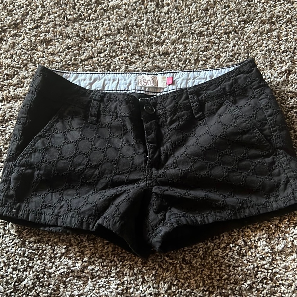 Black shorts